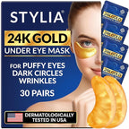 Stylia Under Eye Patches for Puffy Eyes and Dark Circles by Stylia