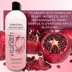 Vitabath Pomegranate Bellini Blush Bubble Bath Rich Foaming Bubbly Soak & - Image 4