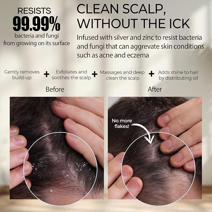 Fiora Naturals Scalp Massager Shampoo Brush - Image 2