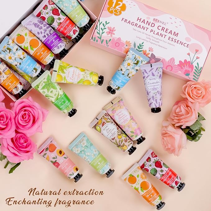 12 Pack Hand Cream Gift Set For Women, Mothers Day Gifts, Teacher Appreciation - Image 5