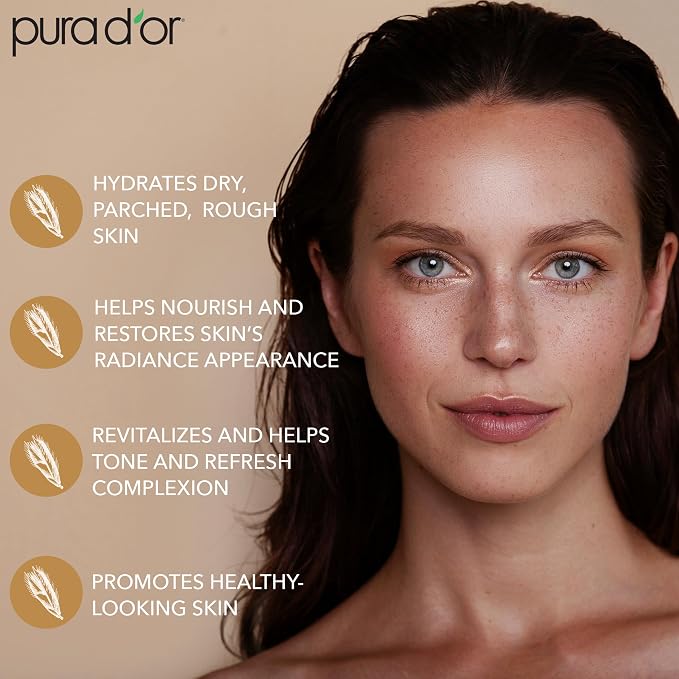 PURA D'OR 3.38 Oz Rice Water Balancing Facial Toner - Image 2