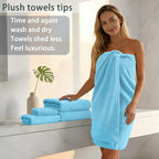 VOOVA & MOVAS Ocean Blue Towels - Image 4
