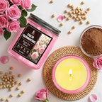 Fresh Cut Roses Odor Eliminating Candle, Romantic Floral Scent - Image 5