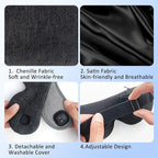 Heated Eye Mask for Dry Eyes, Cordless Warm Eye Compress, 4 Heat Levels - Image 5