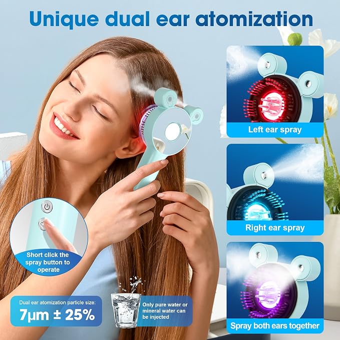 Upgraded 4 in 1 Scalp Massager Hair Growth, Electric Scalp Massager, Hair Oil - Image 4