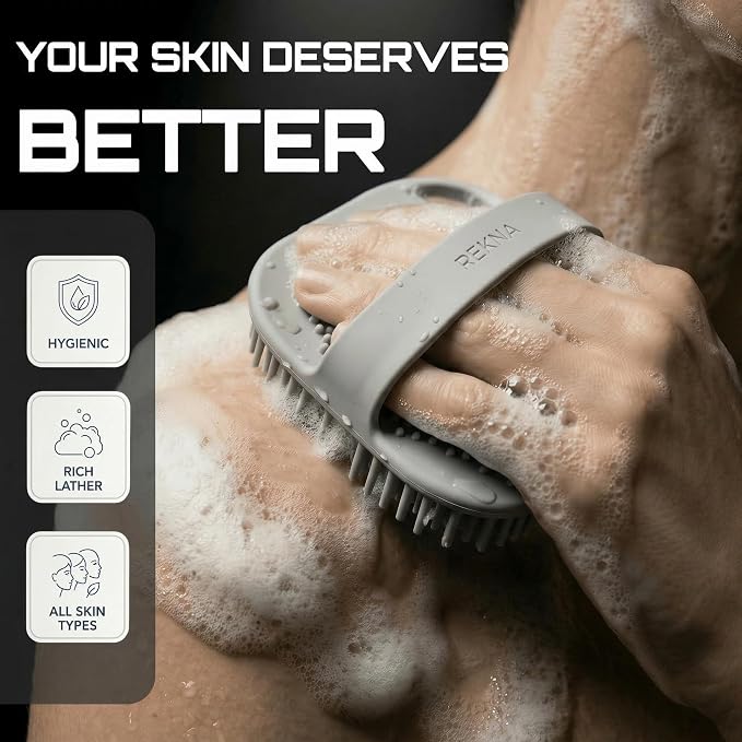Silicone Body Scrubber for Shower - Image 8