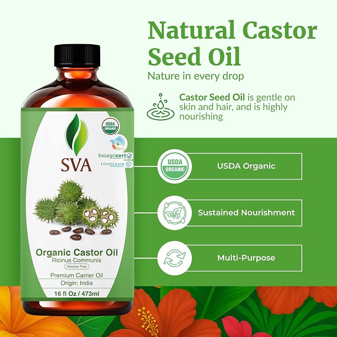 SVA Castor Seed Oil Organic - Image 2