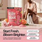 Pink Bloom Foot Soak with Pink Himalayan Salt & Grapefruit - Image 7