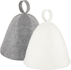 JaGely Sauna Hat for Men Women Sauna Hat Vaporarium Cap Russian Banya Cap for by JaGely