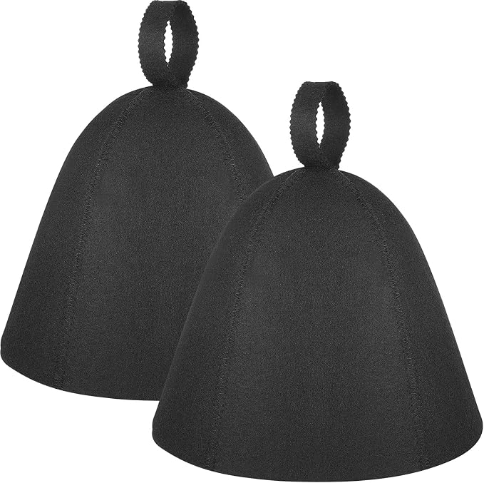 JaGely Sauna Hat for Men Women Sauna Hat Vaporarium Cap Russian Banya Cap for by JaGely