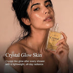 Crystal Body Oil Golden Glow, Scented Body Oil, After Shower and Bath Dry Oil - Image 5