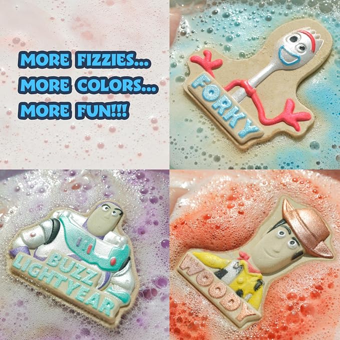 Toy Story Woody Buzz Lightyear and Forky Bath Bombs - Image 3