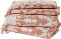SKL Home Mirage Fringe 2 Bath, 2 Hand Towel Set by SKLHomebySaturdayKnightLtd