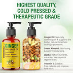 Seven Minerals Ginger Massage Oil - Image 3