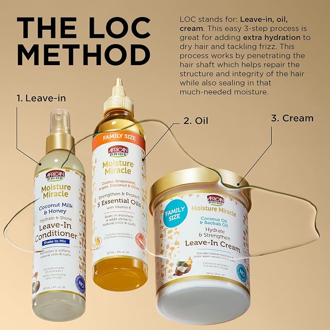 African Pride Moisture Miracle 5 Essential Hair Oils - Image 5
