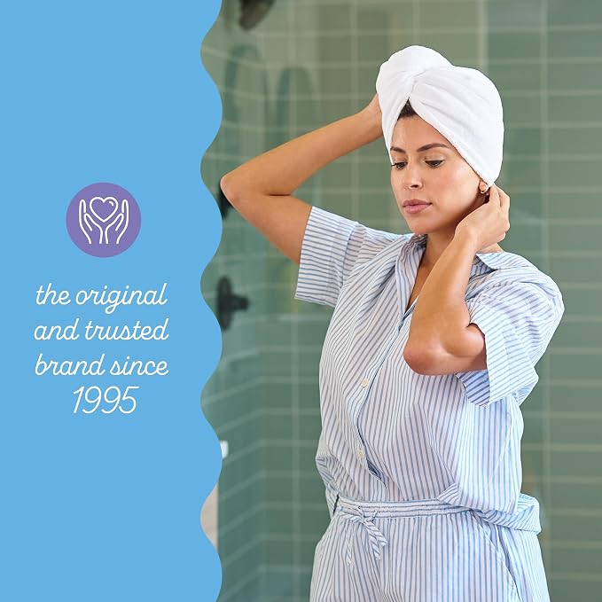 Turbie Twist 2-Pack Microfiber Hair Towel - Image 6