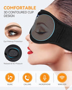 MUSICOZY Sleep Headphones Bluetooth 5.4 Headband Sleeping Eye Mask - Image 2