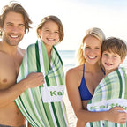 JML Custom Beach Towel with Name, Personalized Microfiber Beach Towel with Name - Image 4