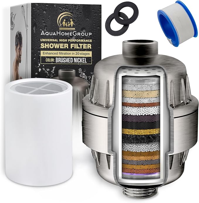 AquaHomeGroup 20 Stage Shower Filter - Image 4