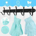 Cuffbow 90 Pcs 45 Pairs Exfoliating Double Sided Bath Gloves - Image 4