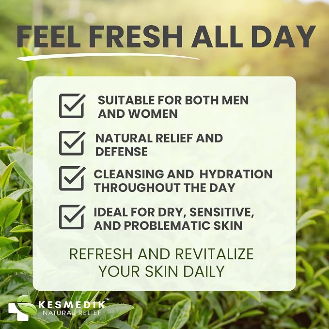 KESMEDIK Tea Tree Body Wash MaxTherapy, Itchy Skin Relief Soap, Soothes Jock - Image 6