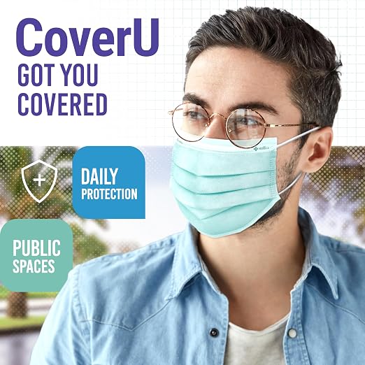 Medtecs Face Mask Disposable – Available in 50 & 2, 3-Ply Breathable, Soft Fit - Image 4