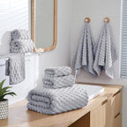 Extra Large Bath Towel Set of 6, Oversized Bath Sheet Super Soft Highly - Image 3