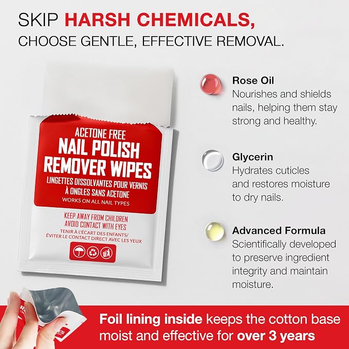 Nail Polish Remover Pads - Image 3