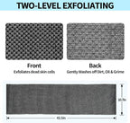 Exfoliating Washcloth Shower Towels, Premium Japanese Exfoliating Body Scrubber - Image 3
