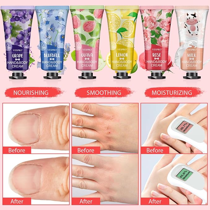 VESPRO 140 Pack Hand Cream Gifts Set, Mothers Day Gifts, Hand Lotion Travel Size - Image 5