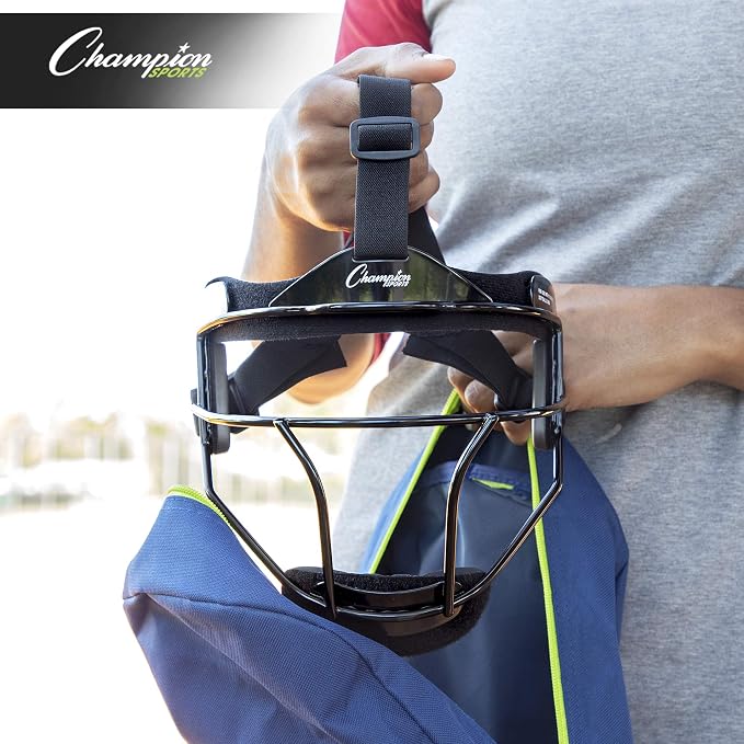 Champion Sports Steel Softball Face Mask – Durable Fielder’s Mask - Image 6