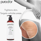 PURA D’OR 16 Oz Organic Anti-Cellulite Massage Oil - Image 4