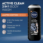 NIVEA MEN Real Madrid Limited Edition Design Active Clean Body Wash - Image 3