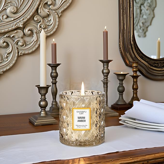 Chloefu LAN Amber Candles, Luxury Candle - Image 5