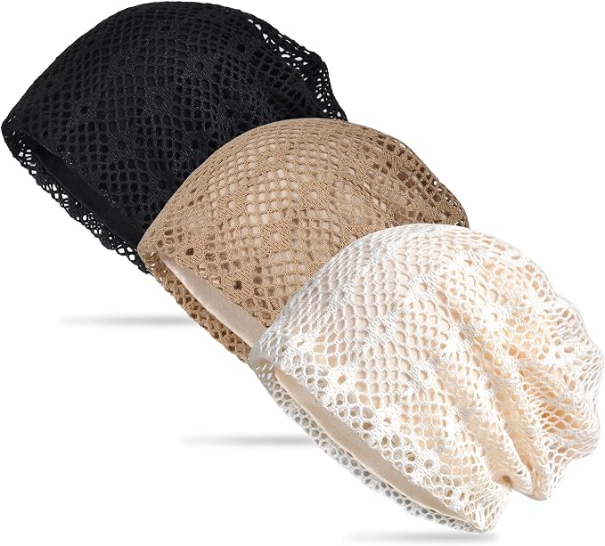 Women's Summer Beanie for Men Hat Boho Hats Adult Dwarf Hats Chemo Cap Cancer by Ababalaya