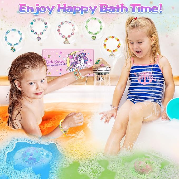 Unicorn Bath Bombs for Kids Girls - Image 6