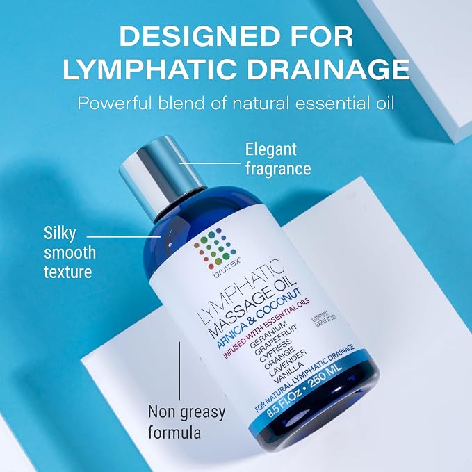 Bruizex Lymphatic Drainage Massage Oil - Image 4