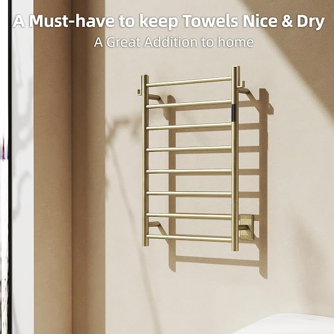 P&Dlusir Towel Warmer, Heated Towel Rack - Image 5