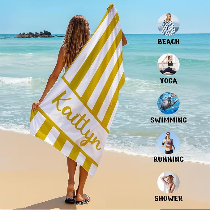 JML Personalized Beach Towel - Image 6