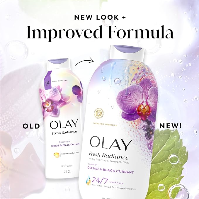Olay Body Wash for Women, Fresh Radiance, 24/7 Skin-Loving Freshness, Visibly - Image 9