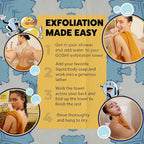 GOSHI Exfoliating Shower Towel - Image 7