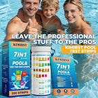Pool Test Strips: 200CT 7-Way Professional Hot Tub & Spa Test Kit - Image 6
