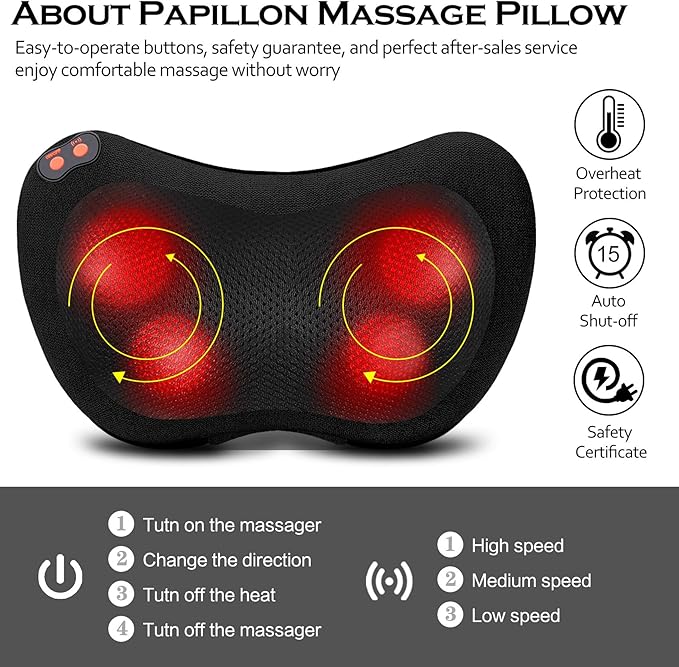 Papillon Mothers Day Gifts for Mom, Back Massager - Image 3