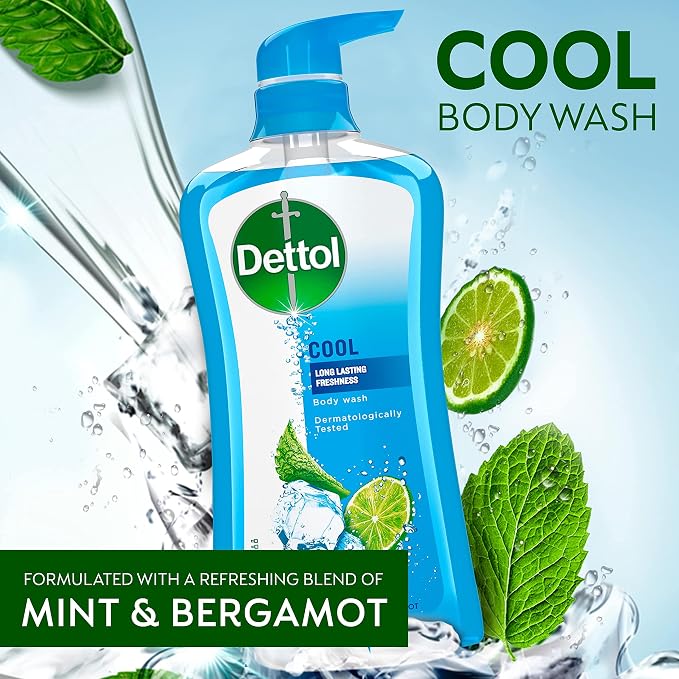 Dettol Cool Body Wash and Shower Gel, Body Wash - Image 3