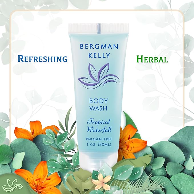 BERGMAN KELLY Travel Size Body Wash, Delight Your Guests - Image 4