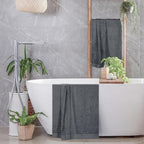 Cotton 2 Pack Oversized Bath Towel Set 28x55 inches, Large Bath Towels - Image 4