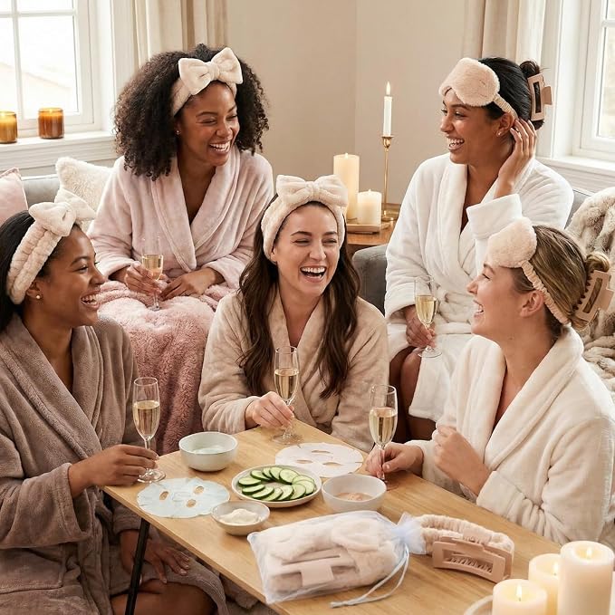 48 Pcs Spa Party Supplies Sleepover Essentials Gift - Image 5