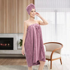 Bath Wrap Towels for Women – Adjustable Spa Shower Wrap - Image 6