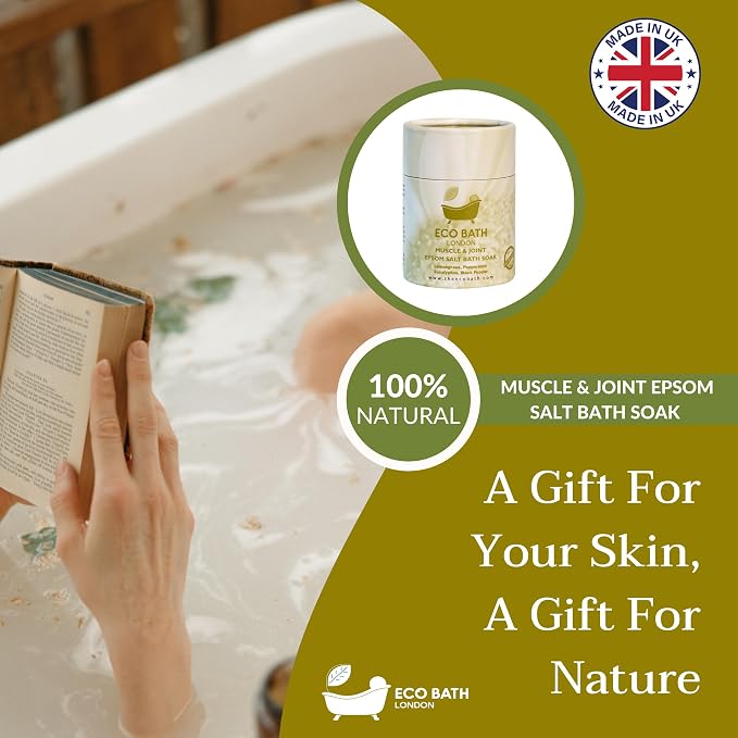 Eco Bath London Muscle and Joint Epsom Salt Bath Soak - Image 6
