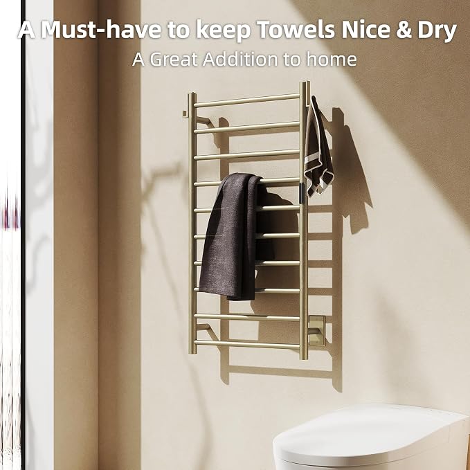 P&Dlusir Towel Warmer, Heated Towel Rack - Image 2